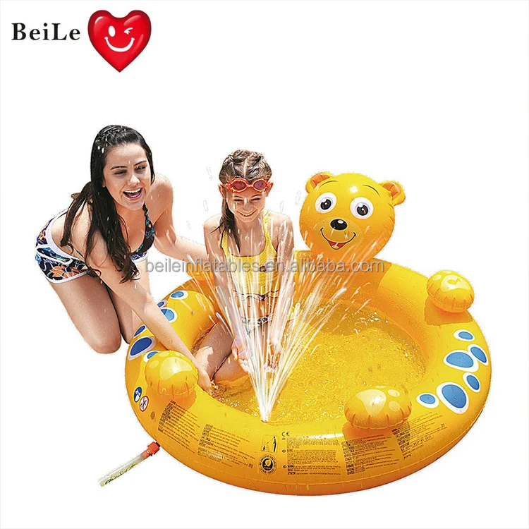 Надувной садовый игрушечный водяной бассейн для детей