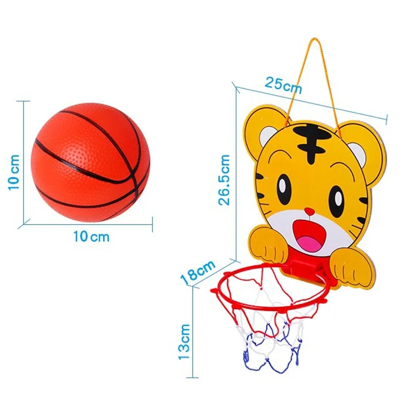 Customized portable indoor kids mini basketball hoop with board net