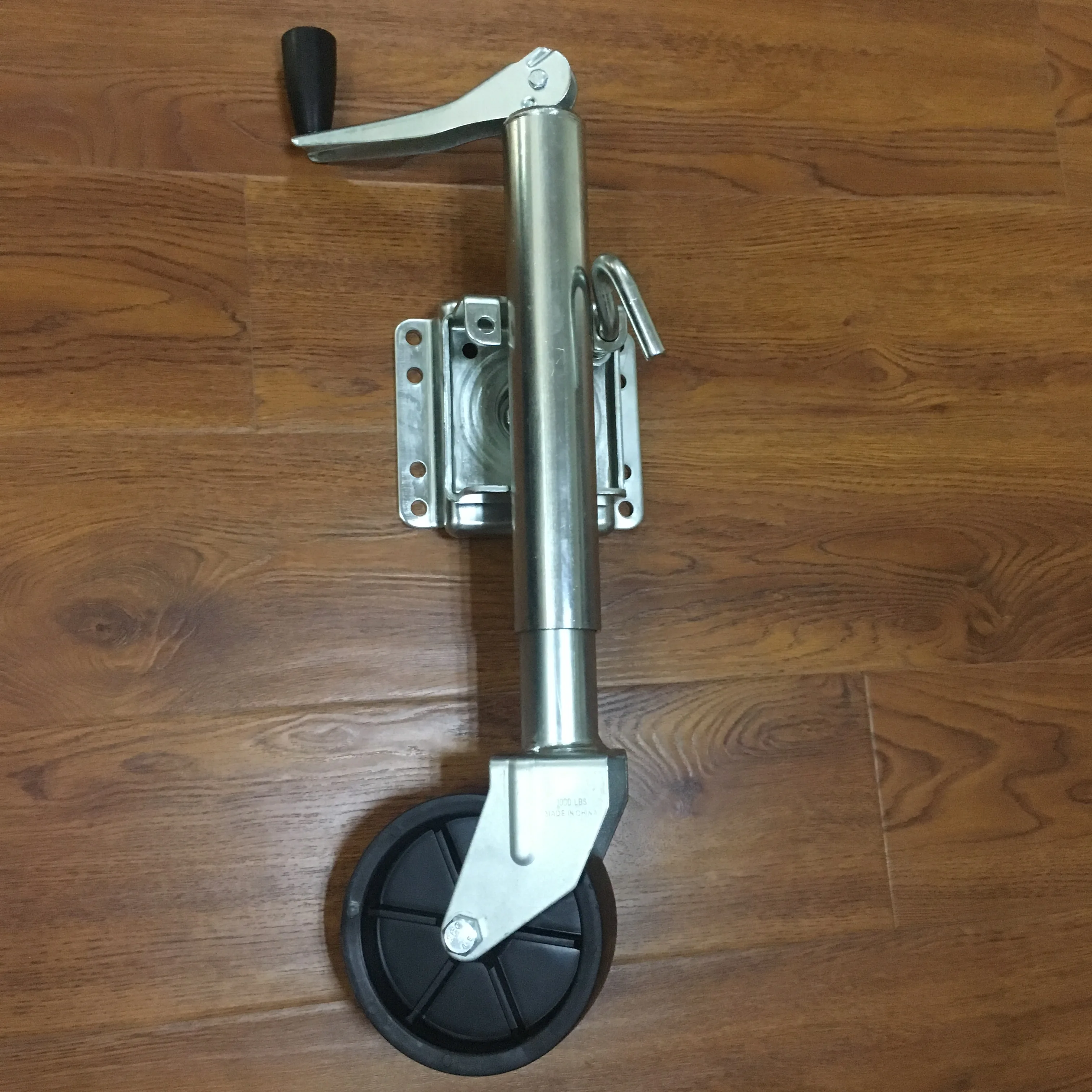 1000lbs Top Wind 6 inch Plastic Wheel Jockey Wheel