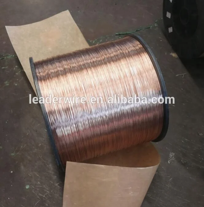 Super Quality Copper Coated Steel Welding  Wires for Coil Nails Nail Making Machines