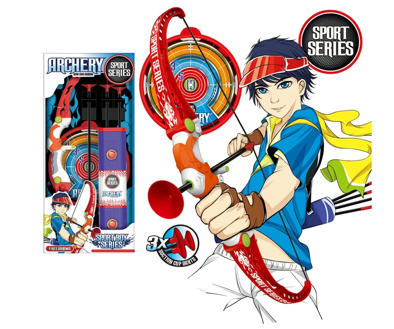 Children toy set plastic bow and arrow for kids
