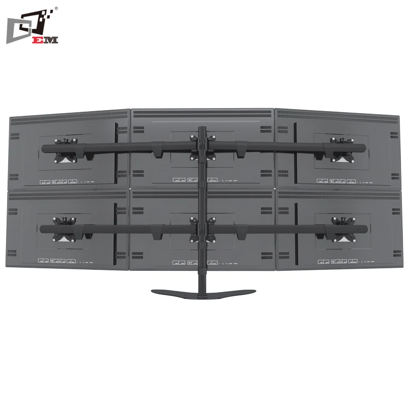 Best Telescopic Stable 6 Screen Monitor Stand With Reasonable Price