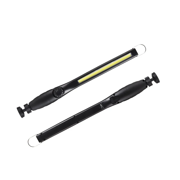 Portable Slim 7W ABS 360 Degree Rotary Stepless Dimming COB Rechargeable Inspection Flash Lamp Magnetic Base LED Work Light