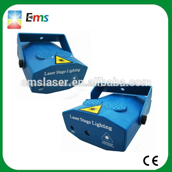 2014 профессиональный пластиковый корпус танцы лазерного света мини сценического освещения