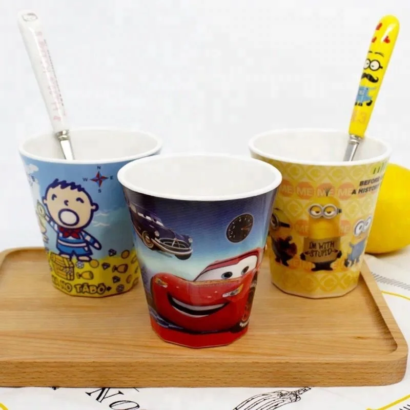 Melamine kids drinking cups