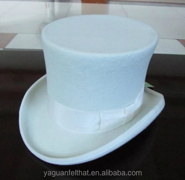 factory wholesale wool felt dressage president , gentleman cap/magic hat