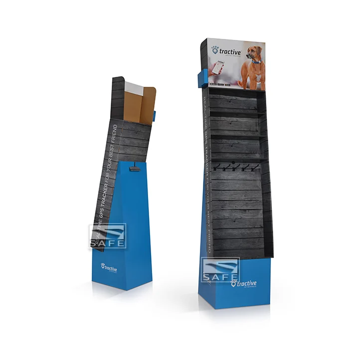 Paper Cardboard Hook Display, Cardboard Display With Peg Hook, Hook Display Stand For Mobile Accessories