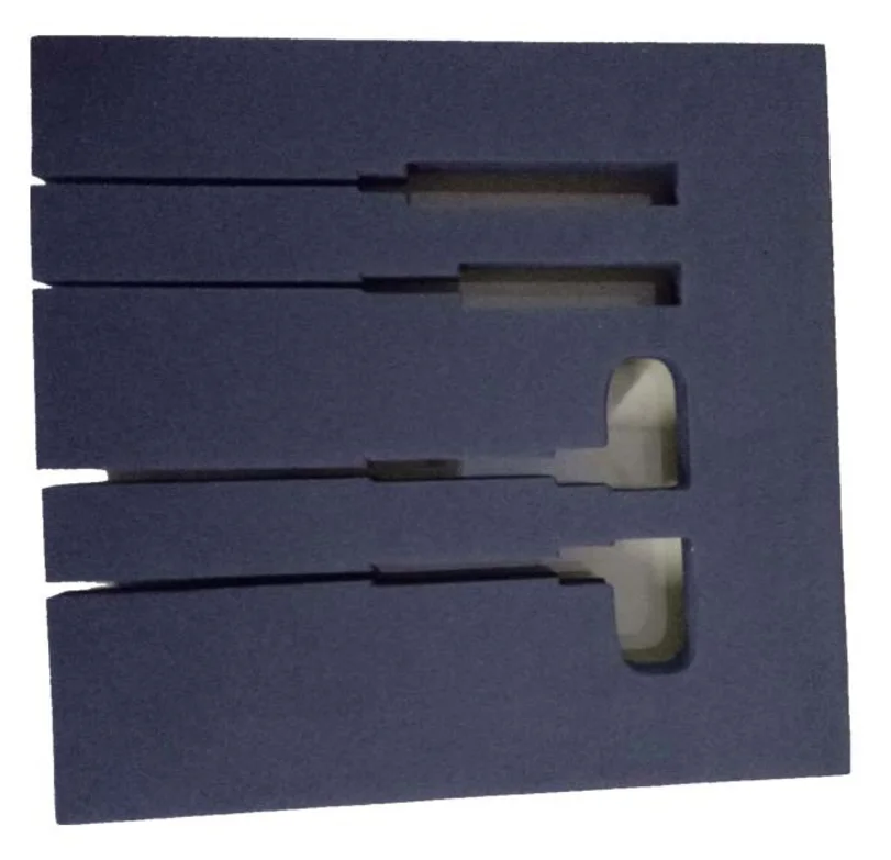 wholesale custom size and shape Die Cutting Self Adhesive EVA Foam material sheet eva foam block