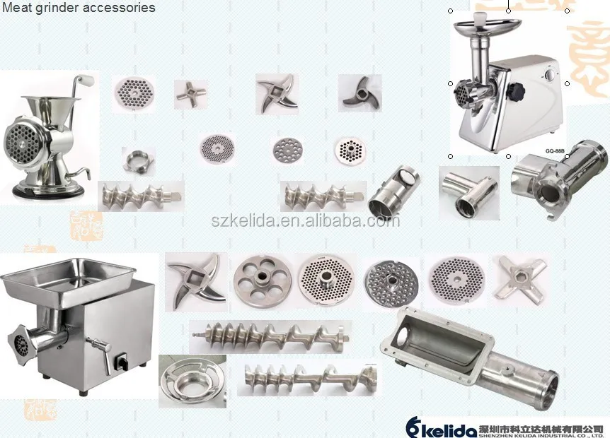 2015 stainless steel meat grinder plate and knife
