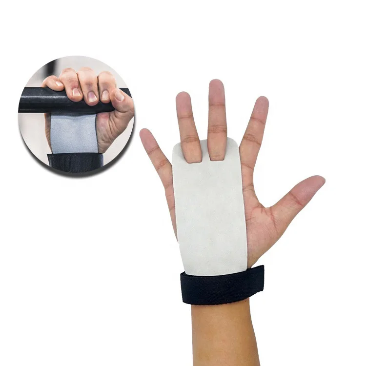Gymnastics High Quality Grips Weight Lifting Equipment Palm Grips, Leather Hand Grips