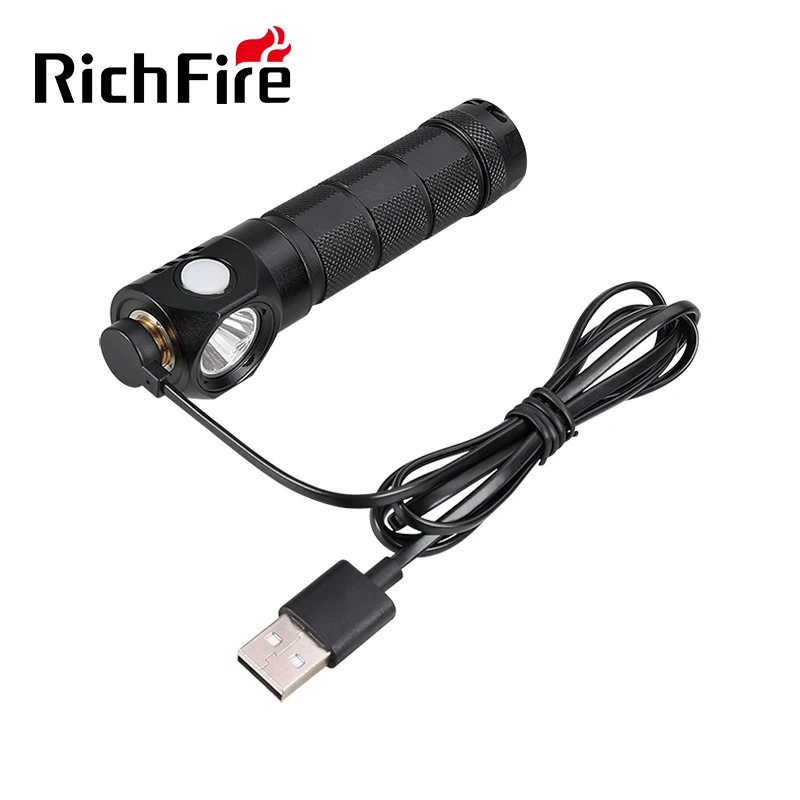 USB 1000 люмен Головной фонарь перезаряжаемый магнит светодио дный для