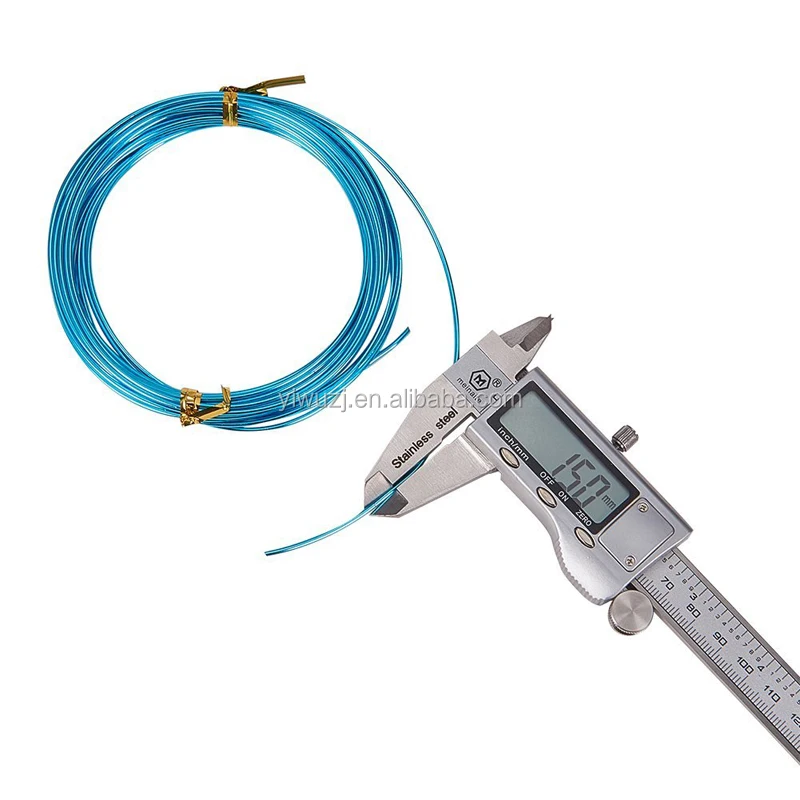 Wholesale craft supplies colorful enamelled 3mm aluminum wire