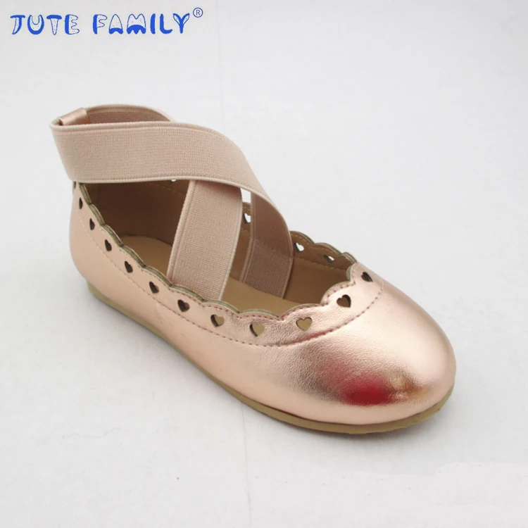 Children Kids Girls Ballet Flats Princess Bridesmaid School Shoes