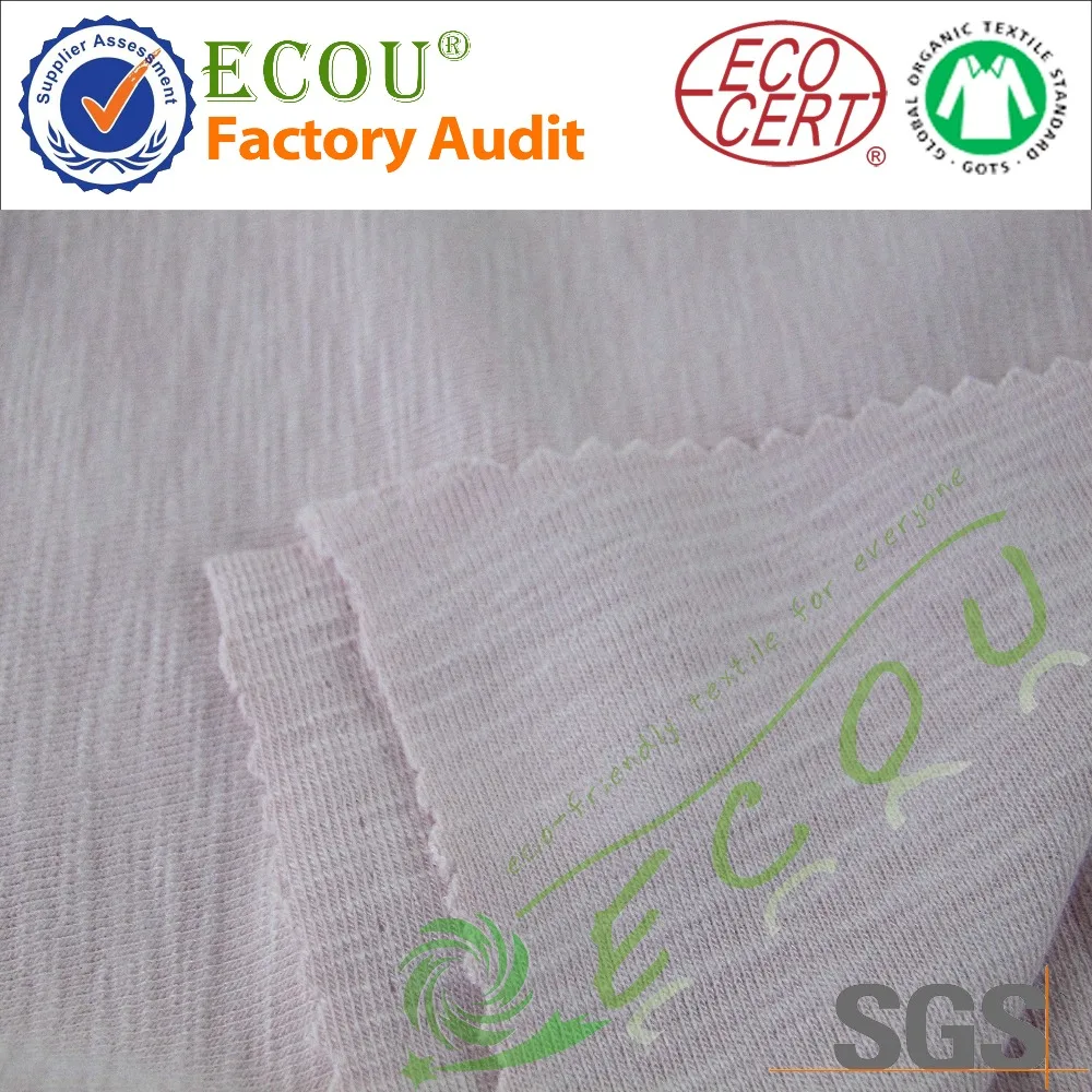 slub rib polyester rayon spandex fabric