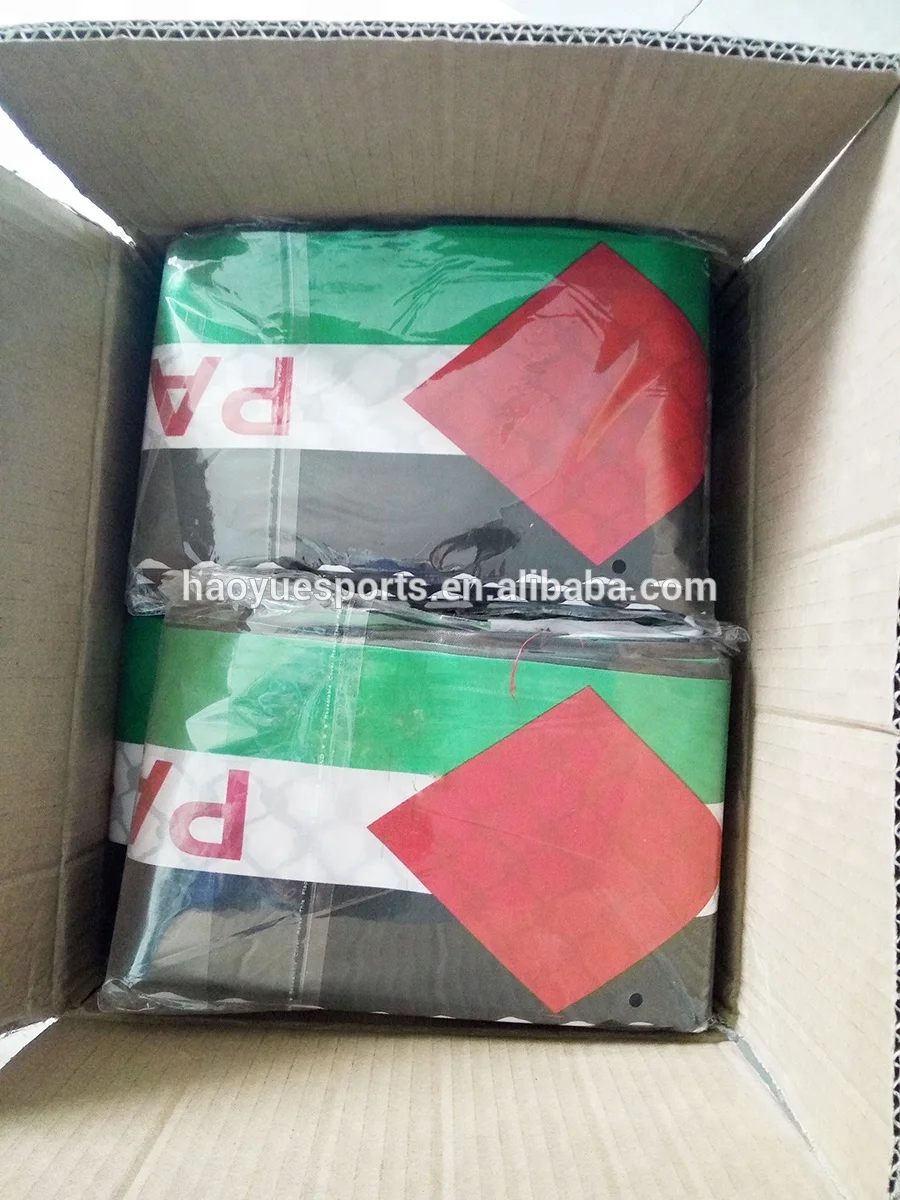 
Cheap Wholesale Satin Palestine Football Scarf Palestine National Day Scarf 