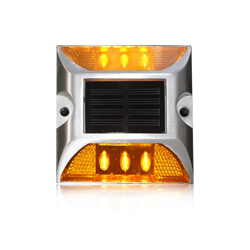 10 летним заводом двойная сторона устойчивый режим алюминия кошачий глаз LED Отражатель дорожный отражатель на солнечной
