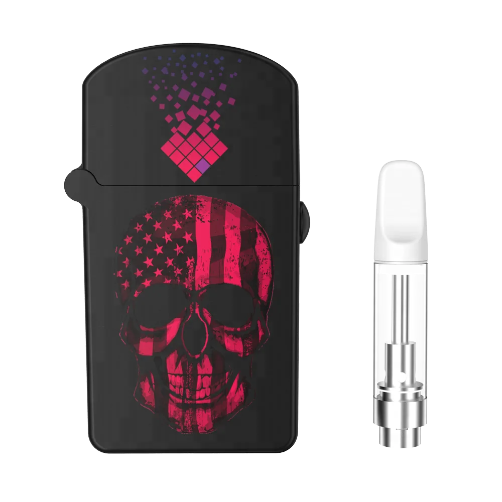 
Cheap and High Quality 510 Thread Vape Box with CBD Cartridge Magnetic Connection Base CBD battery 