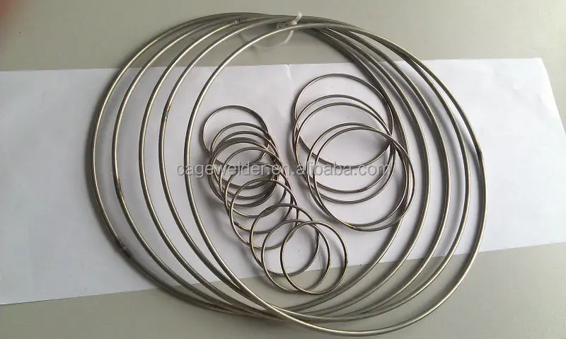 
Ring butt welding machine for filter bag cage 