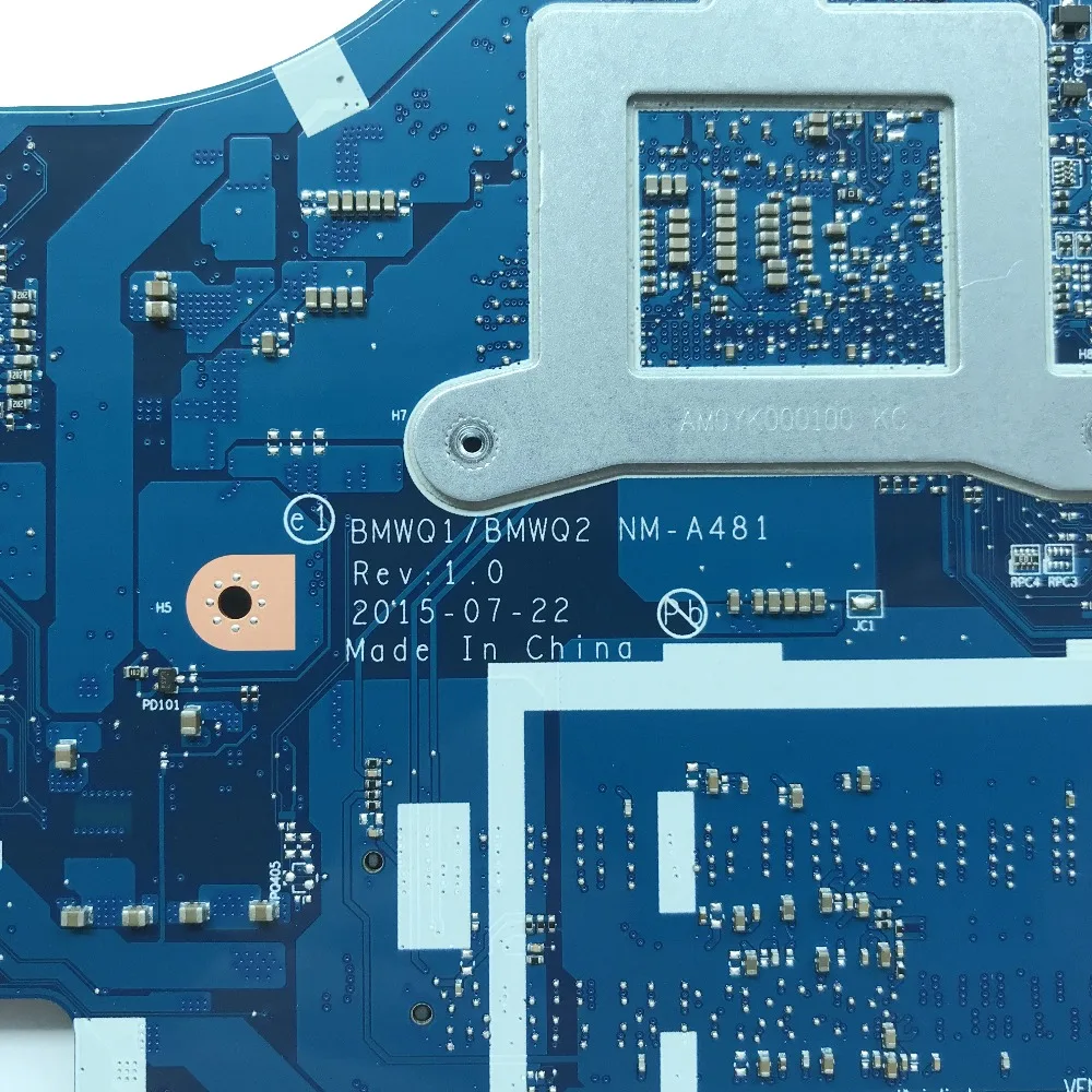 BMWQ1/BMWQ2 NM-A481 For Thinkpad 300-15ISK Laptop Motherboard 5B20K38211 With i7-6500U Processor R5 330M/2GB GPU