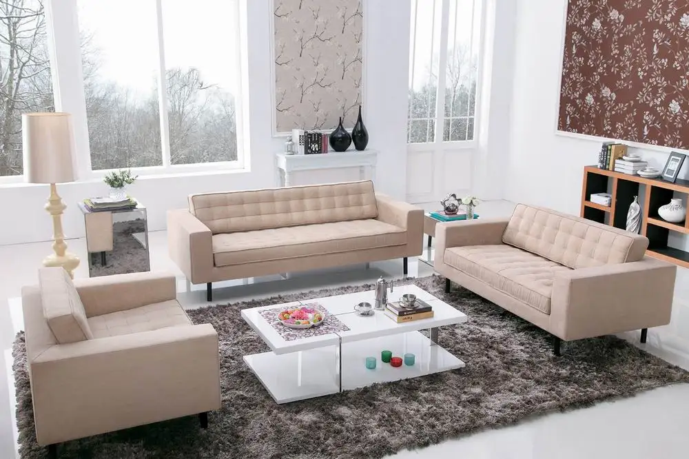 Elegant Living Room Sofa Set Home Furniture Sofa 1+2+3 Seater