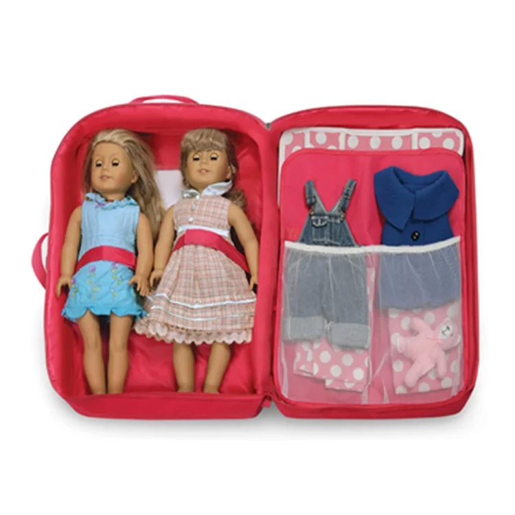 Набор кукол 18 дюймов для детей, комплект для хранения игрушек, с кроватью и постельными принадлежностями, для хранения игрушек