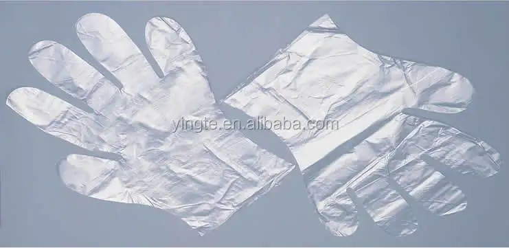 
 Одноразовые пластиковые перчатки HDPE/LDPE/CPE/TPE для пищевых услуг/кухонные пластиковые перчатки  