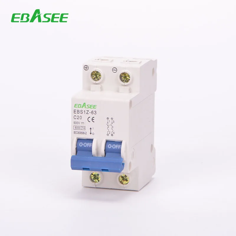 DZ47-63 1P 6A/10A/16A/20A/25A/32A/40A/50A/63A DC 230V Circuit breaker MCB