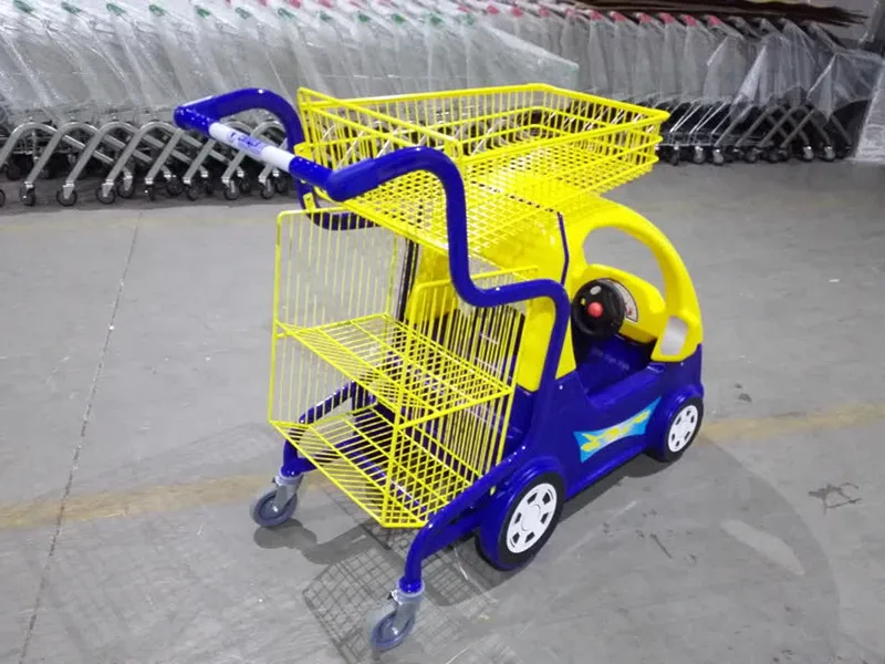kids children supermarket shopping trolley