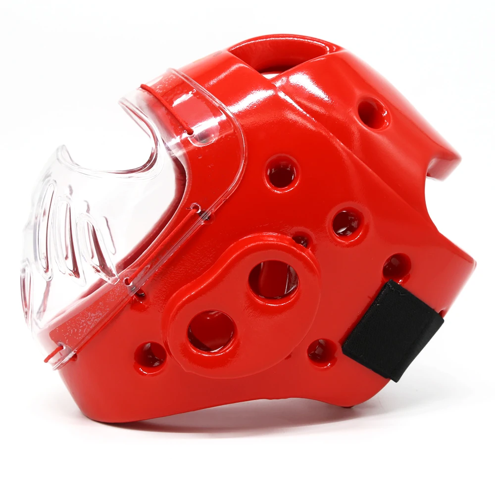 Защита головы для тхэквондо для детей и взрослых с защитным экраном лучше