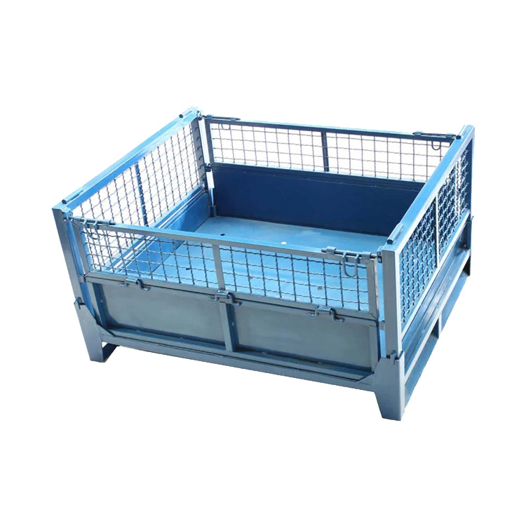 Stackable Storage Metal Folding Pallet Cages