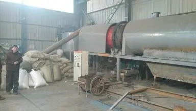 Charcoal Making Oven Carbnization Process Industrial Electric Furnace