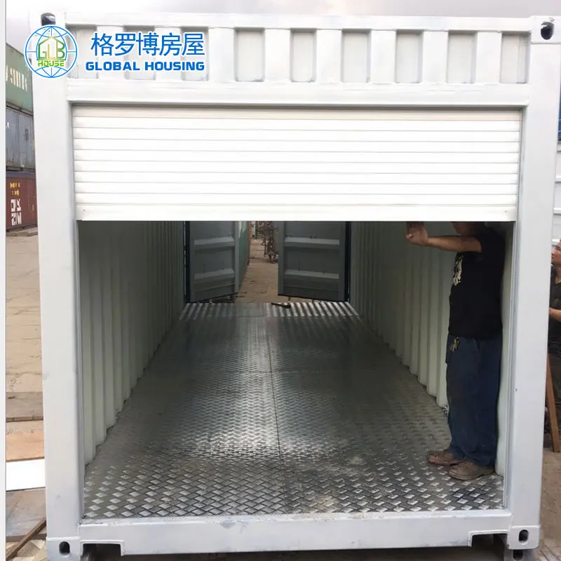 low cost 20ft 40 ft prefab shipping container house used for warehouse, storage
