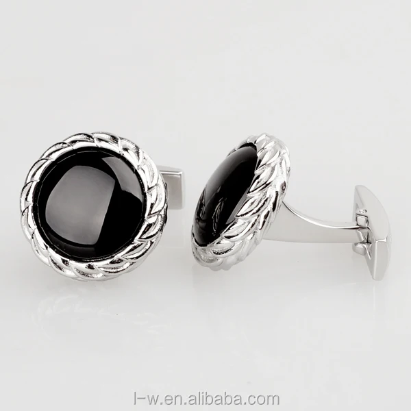 Отличный дизайн, классические запонки с камнями для мужских рубашек