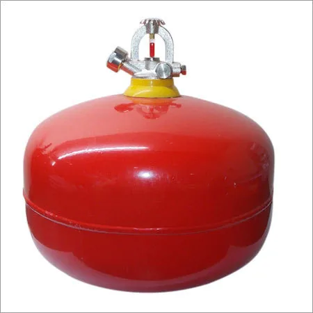 Hanging 8kg abc powder automatic sprinkler fire fighting system fire safety equipment ball type