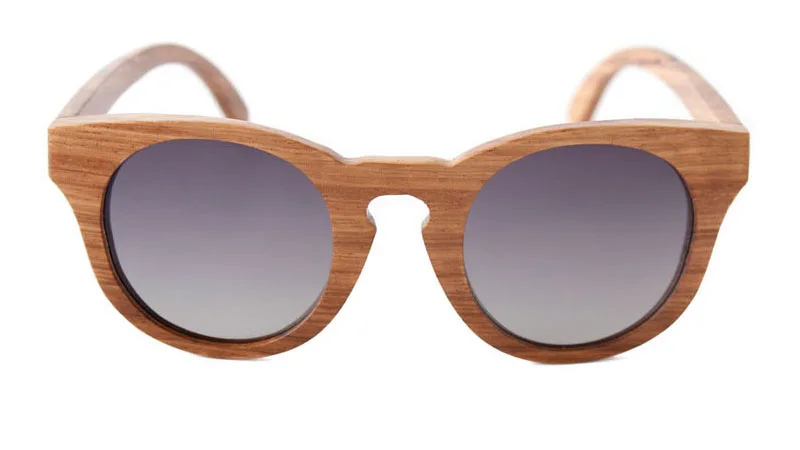 Custom your own logo wooden bamboo sunglasses wood accessory set polarized lens