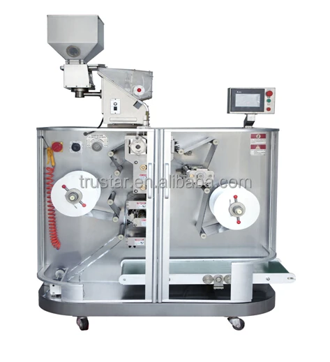 Soft Double aluminum strip foil tablet packing machine