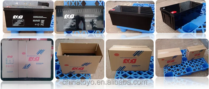 ESG Deep cycle Seal Maintenance free Deep Cycle GEL Type  12V 100AH 200AH Solar Energy Battery