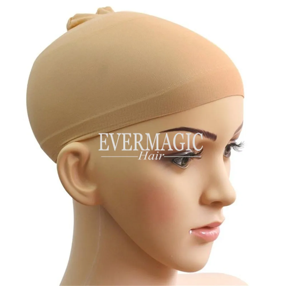 
Breathable full silk net wig cap for making hair wigs 