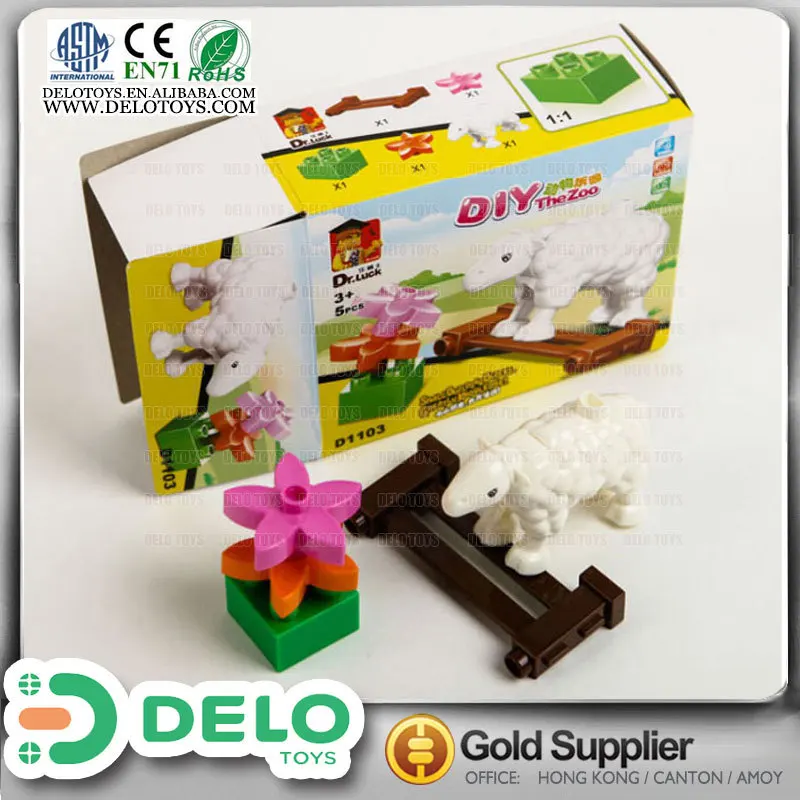 DELO TOYS  china marketplace preschool educational toys zoo animal set toy in bulk DE0083028