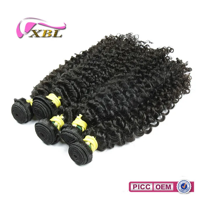 XBL Factory Price Hot Selling Raw Unprocessed Double Drawn Human Hair Extension