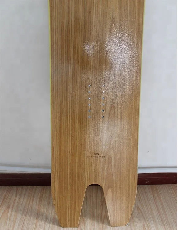 TALOS high quality custom  one piece blan custom pitch tail powder snowboard