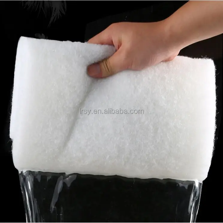Eco-friendly air filter wadding sheet 50*12 CM in premium filter pad 100% polyester primary filter padding