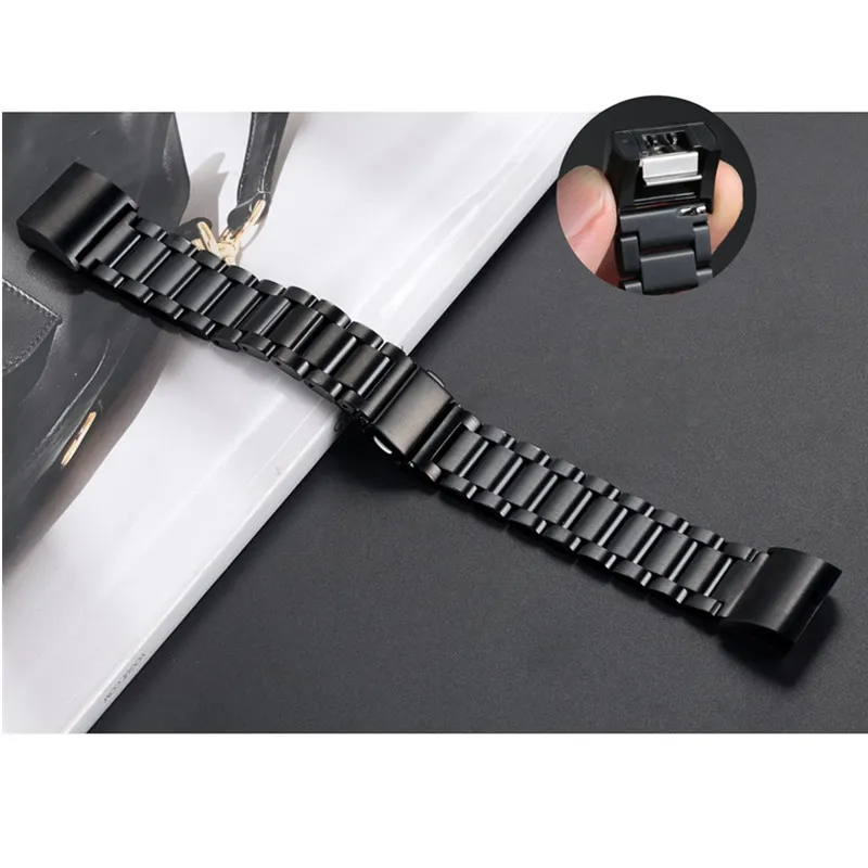 Watch Strap For Fitbit Charge 2 Band Stainless Steel Wristband Strap Replacement Genuine Metal for Fitbit Charge 2 Bracelet Band