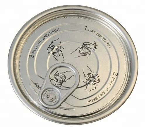Tinplate eoe lids tin can lids for canned food sealing