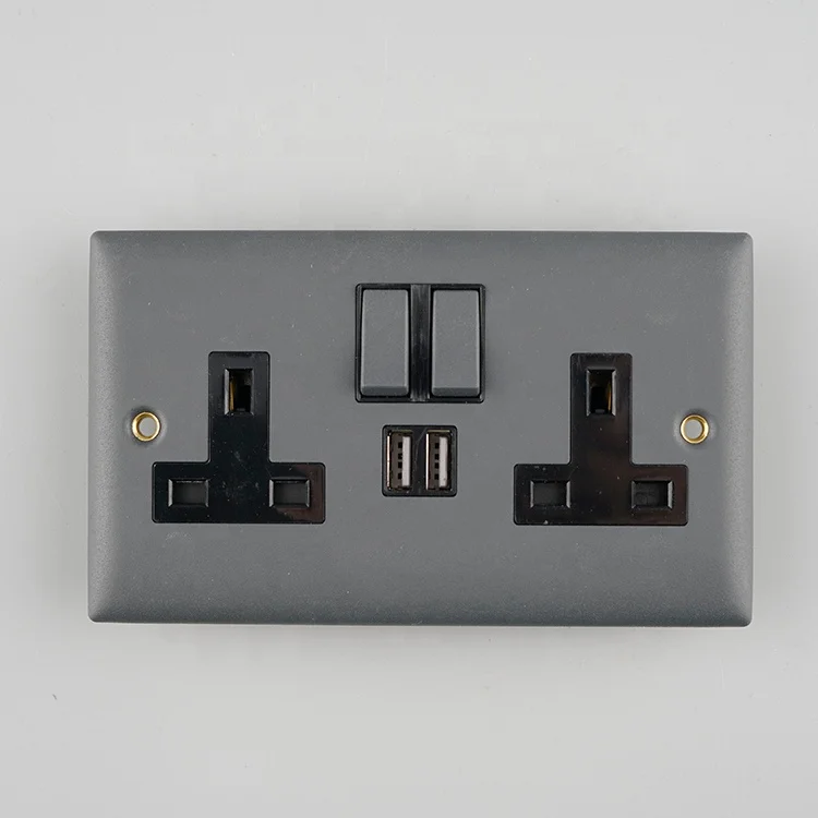 Настенная розетка с usb-зарядкой, WK