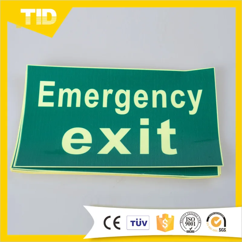 Glow in the Dark Phosphorescent Materials in Sheet or Roll for Decoration