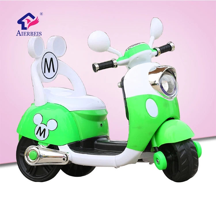 3 wheel baby electric motorcycle kids ride on car
