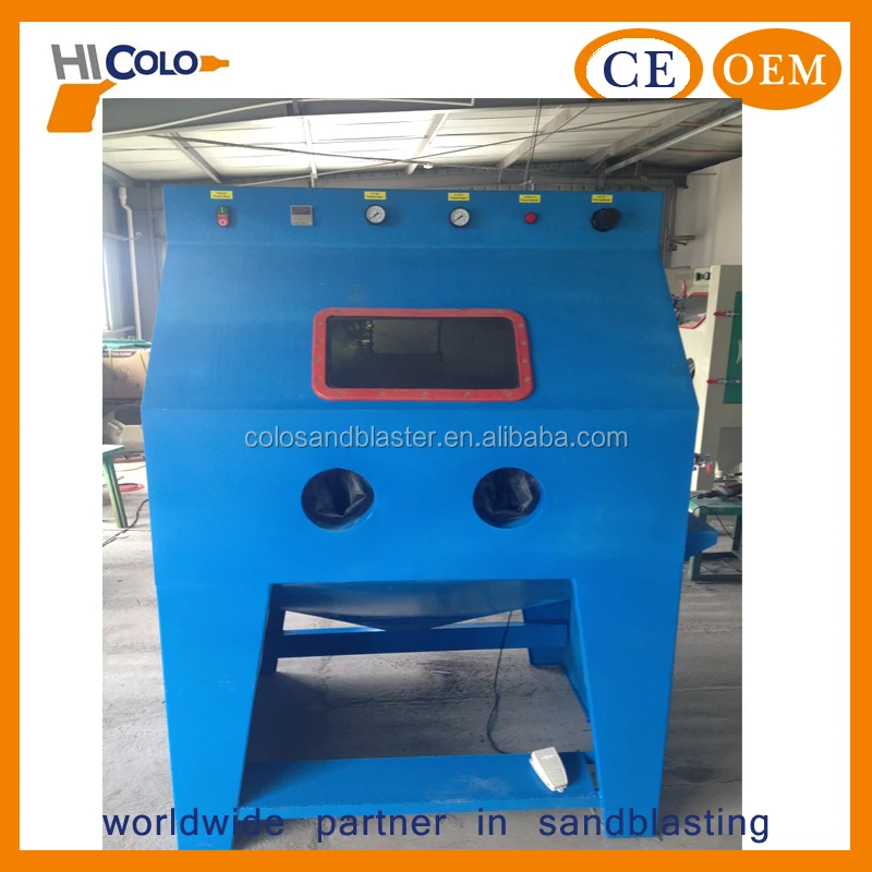 
liquid Sandblasting water wet blasting cabinet 