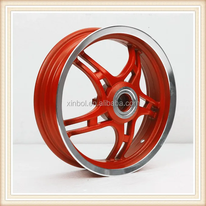 13 inch motorcycle alloy wheel, disc brake