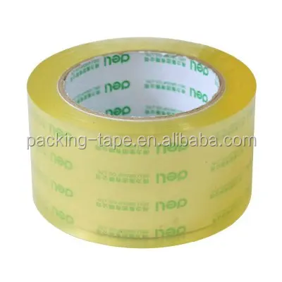 Суперпрозрачная упаковочная лента bopp без резины и низкого уровня шума